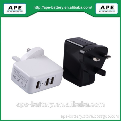 Follow with qualcomm quick charger 2.0 system ac adapter three USB ports